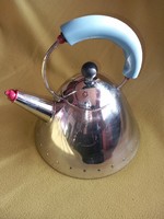 Alessi michael graves design Italian stainless steel bird kettle tea pot