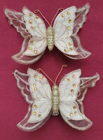 2pcs clip-on Easter spring autumn decoration butterfly clip-on decoration accessory