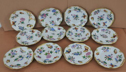 Set of 12 Óherend vbo, victoria pattern cookie plates