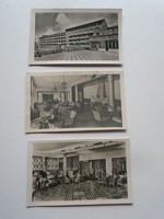 D200933 stove top - 3 postcards 1950s