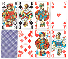 141. Senior skat card with French serial number Berlin card image ass circa 1990 32 cards