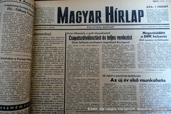 50. SZÜLETÉSNAPRA !?  / 1974 február 2  /  Magyar Hírlap  /  Újság - Magyar / Napilap. Ssz.:  26493