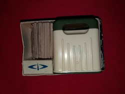 Old Soviet cccp slide viewer in good condition with 17 slides (Leningrad, etc.) According to the pictures