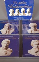 4 CDs of classical music, Mozart, Bach, Beethoven, Tschaikowsky