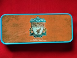 Liverpool fc metal box, pen holder