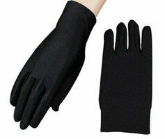 Wedding kty50 - 22cm black unisex gloves