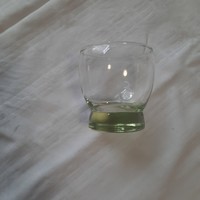 Vintage bohemia cognac glass