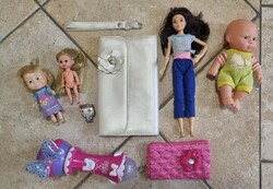 Eredeti Mattel Barbie baba Skipper, babák, pénztárca, táska, játékcsomag 3.