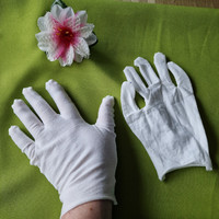Wedding kty89 - 20cm traditional snow-white flexible gloves
