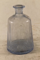 Antique bieder blue liqueur bottle 609