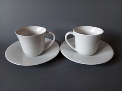 A rare pair of Alessi teacups, designed by Toyo Ito in 2008