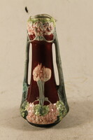 Antique majolica Art Nouveau vase 621