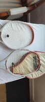 Puma tennis racket with a pair of cases