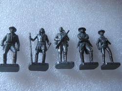 Lead soldiers, English, high-quality, nicely cast Wild West figures