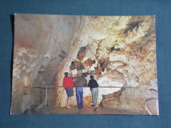 Képeslap, Abaliget cseppkőbarlang részlet
