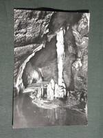 Képeslap, Aggtelek Jósvafő, Baradla cseppkőbarlang,  részlet