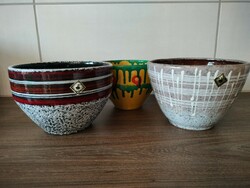 Industrial ceramic vases