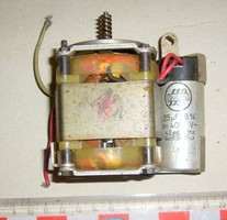 Reduced price 230v 50hz electric motor + capacitor for old tape recorder, record player