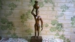 African wooden sculpture 3.