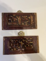 Old Chinese cabinet decorations