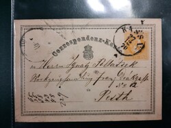 1867. Correspondence sheet. Cash register.