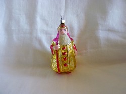 Old glass Christmas tree decoration - fairy tale character!