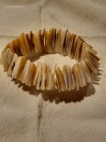 Vintage shell bracelet.