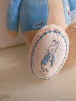 Rabbit - Peter - marked - 26 x 16 cm - soft - plush - brand new - exclusive - English - flawless