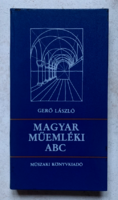 László Gerő: Hungarian monument alphabet