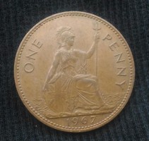 Anglia One penny 1967 - 0023