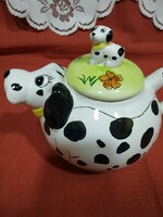 Dog (Dalmatian) teapot