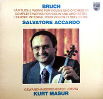 Bruch, accardo, masur - complete works for violin and orchestra (4xlp, album, box)