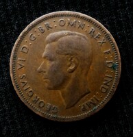 Anglia Half penny 1945 - 0093