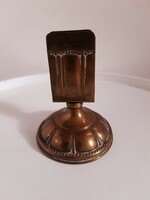 Antique copper match holder