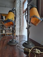 Art Nouveau lamps