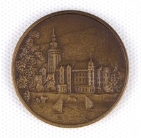 1Q197 Tóth Sándor : Civitatis Miskolcz Sigillum bronz plakett