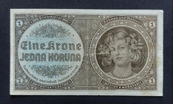 Bohemia-Moravia Protectorate 1 koruna, koruna 1940, f+, 
