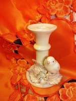 Italian porcelain table candle holder