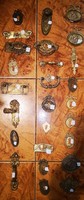 Copper fitting, handle, puller, lock drawer, drawer puller, handle, various furniture fittings, door drawer,