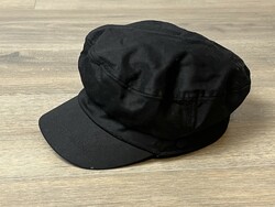 Women's smooth leather hat