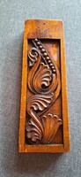 Carved wooden ornament