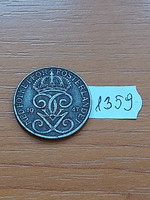 Sweden 5 öre 1947 ww ii vas, v. Gustav 1359