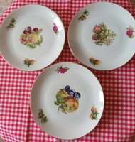 Czechoslovak cake plates, 6 pcs