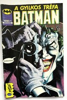 Batman Comic: The Killing Joke c. First publication in Hungary, first issue, 1990. On sale in January!