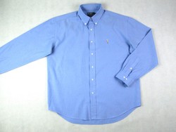 Original ralph lauren (2xl) long sleeve pastel blue men's shirt