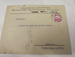 1929 letterhead, Budapest