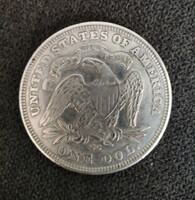 Usa 1 dollár 1847 (hamis)