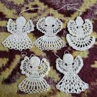 Package of crocheted angels (5 pieces)