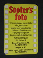 Card calendar, sooter's photo store, Pécs, 1999, (6)