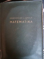 Obádovics J.Gyula: Matematika 1963
